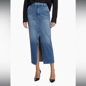 NWT Armarium Lula midi denim skirt
